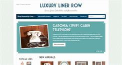 Desktop Screenshot of luxurylinerrow.com