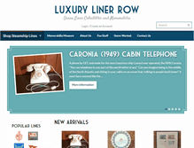 Tablet Screenshot of luxurylinerrow.com